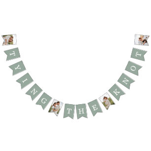 4 Foto Engagement Party Eucalyptus Bunting Flags Vlaggetjes
