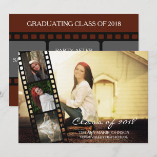 4 FOTO Filmstrip Graduating Class van 2018 Kaart