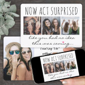 4 Foto gemaakt door Honor of Bridesmaid proposal F Kaart