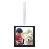 4 Foto Gepersonaliseerd collage met monogram Decoratie (Rechts)