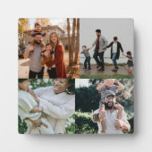 4 Foto gepersonaliseerde aangepaste collage Fotoplaat (Voorkant)