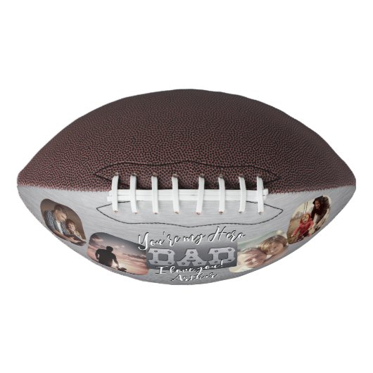 4 Foto - Happy Father's Day Metal Theme American Football (Voorkant)