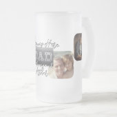 4 Foto - Happy Father's Day Metal Theme Matglas Bierpul (Voorkant rechts)