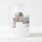 4 Foto - Happy Father's Day Metal Theme Matglas Bierpul (Voorkant links)