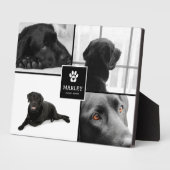 4 Foto Huisdierherdenking | Aandenken Fotoplaat (Zijkant)