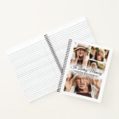 4 Foto in het geheugen Funeral Guest Book Notitieboek (Binnen)