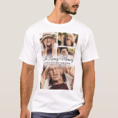 4 Foto in Loving Memory T-shirt (Voorkant)