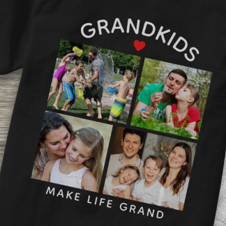 4 Foto Kleinkinderen maken het leven grandioos Ou T-shirt