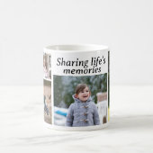  4 foto koffie Mok (Center)