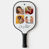 4 Foto Modern Trendy Simple Personated Name Pickleball Paddle (Voorkant)