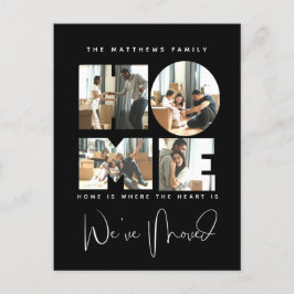 4 Foto: New Home Change of Address Notice Briefkaart