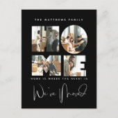 4 Foto: New Home Change of Address Notice Briefkaart (Voorkant)