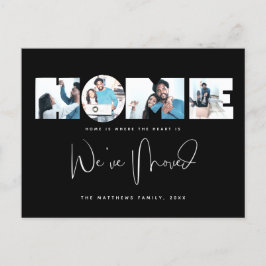 4 Foto: New Home Change of Address Notice Briefkaart