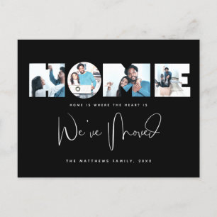 4 Foto: New Home Change of Address Notice Briefkaart