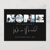 4 Foto: New Home Change of Address Notice Briefkaart (Voorkant)