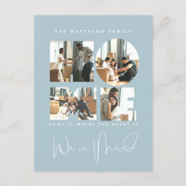 4 Foto: New Home Change of Address Notice Briefkaart