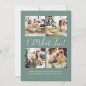 4 Foto oh Wat een leuke Scandinavische kerst Feestdagenkaart (Voorkant)