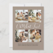 4 Foto oh Wat een leuke Scandinavische kerst Feestdagenkaart (Voorkant)