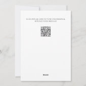 4 Foto oh wat leuk Kerst Interactieve QR Code Feestdagenkaart (Achterkant)