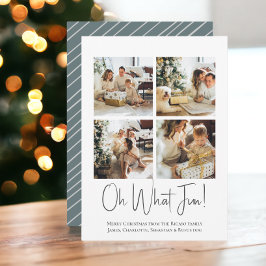 4 foto oh wat leuke kerst sjabloon