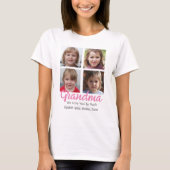 4 foto Oma Love Custom T-shirt (Voorkant)