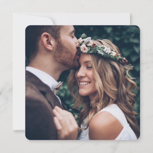 4 Foto Sequel Weddenschap Simple We doen deel 2 Sq Kaart (Achterkant)