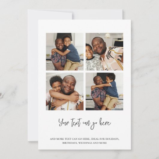 4 foto sjabloon (Voorkant)