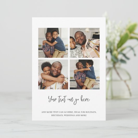 4 foto sjabloon (Staand voorkant)