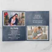 4 Foto Vaderdag Kaart van Loving Daughter (Binnen)