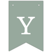 4 Foto-verlovingsfeest Eucalyptus Slinger Vlaggen Vlaggetjes (Derde vlag)