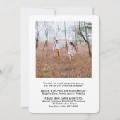 4 Foto Virtual Couples-Vrijgezellenfeest per post Kaart (Achterkant)