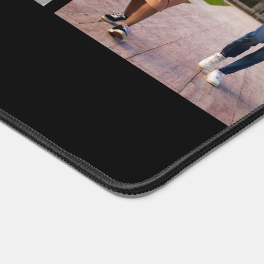 4 Fotocollage Aangepaste Gift Bureaumat (Hoek)