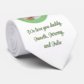 4 Fotocollage Cool Modern Vaderdag Stropdas (Opgerold)