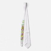 4 Fotocollage Cool Modern Vaderdag Stropdas (Achterkant)