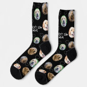 4 Fotocollage en tekst sjabloon op maat gemaakt Sokken (Links)