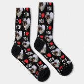 4 Fotocollage Ik hou van je Sokken (Rechts)