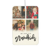 4 fotocollage kleinkinderen Air Freshener Luchtverfrisser (Voorkant)