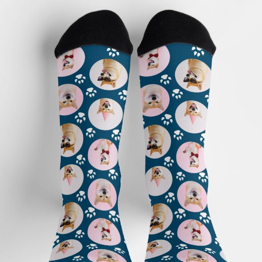 4 Fotocollage Maak je eigen leuke hondenhondjes So Sokken (Top)