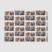 4 Fotocollage - met tekstblok Tissuepapier (Voorkant)