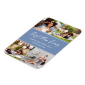 4 Fotocollage Moederdag Gift Magnet Magneet (Linkerzijde)