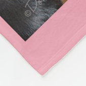 4 Fotocollage | Roze Dog Blanket Fleece Deken (Hoek)
