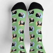 4 Fotocollage Sjabloon Maak je eigen leuke huisdie Sokken (Top)