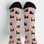 4 Fotocollage Sjabloon Maak je eigen leuke huisdie Sokken (Top)