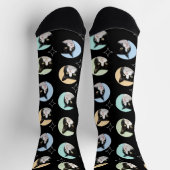 4 Fotocollage Sjabloon Maak je eigen leuke huisdie Sokken (Top)