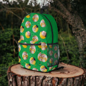 4 Fotocollage Sjabloon maakt uw eigen flauwte Bedrukte Rugzak