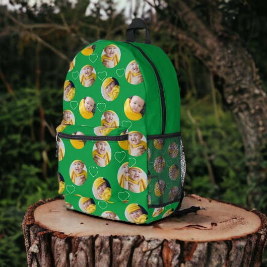 4 Fotocollage Sjabloon maakt uw eigen flauwte Bedrukte Rugzak