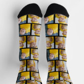 4 Fotocollage Sjabloon maakt uw eigen flauwte Sokken (Top)