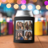 4 Fotocollage - u kunt achtergrondkleur wijzigen Blikjeskoeler