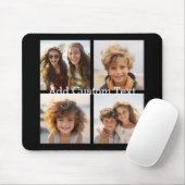 4 Fotocollage - u kunt achtergrondkleur wijzigen Muismat (Met muis)