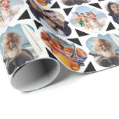 4 Fotocollage Verjaardag Cadeaupapier (Rol Hoek)